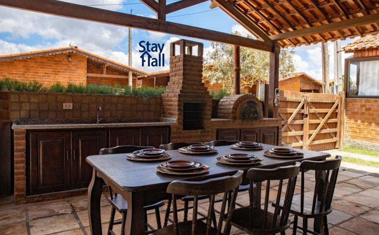 Refugio Em Gravata C/ Churrasq E Forno Pizza-Sh010 Εξωτερικό φωτογραφία